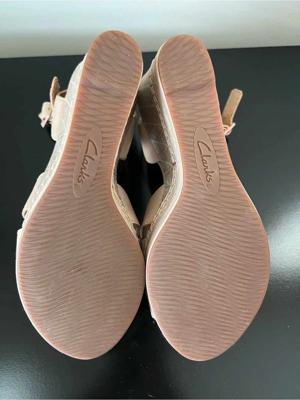 Clarks clark’s wedges